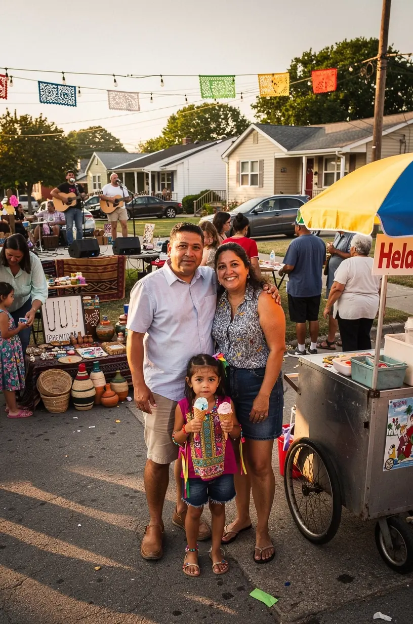 Community garden fostering connections among neighbors
