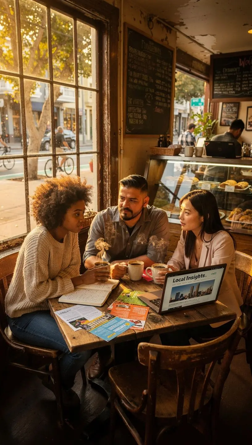 Professional team collaboration